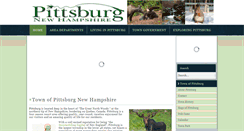 Desktop Screenshot of pittsburg-nh.com