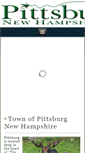 Mobile Screenshot of pittsburg-nh.com