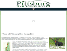 Tablet Screenshot of pittsburg-nh.com